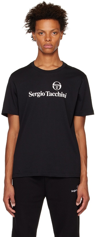 Photo: Sergio Tacchini Black Heritage T-Shirt