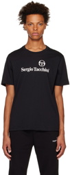 Sergio Tacchini Black Heritage T-Shirt