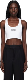 VTMNTS White Barcode Tank Top