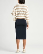 Peserico Womens Midi skirt Midnight in Blue