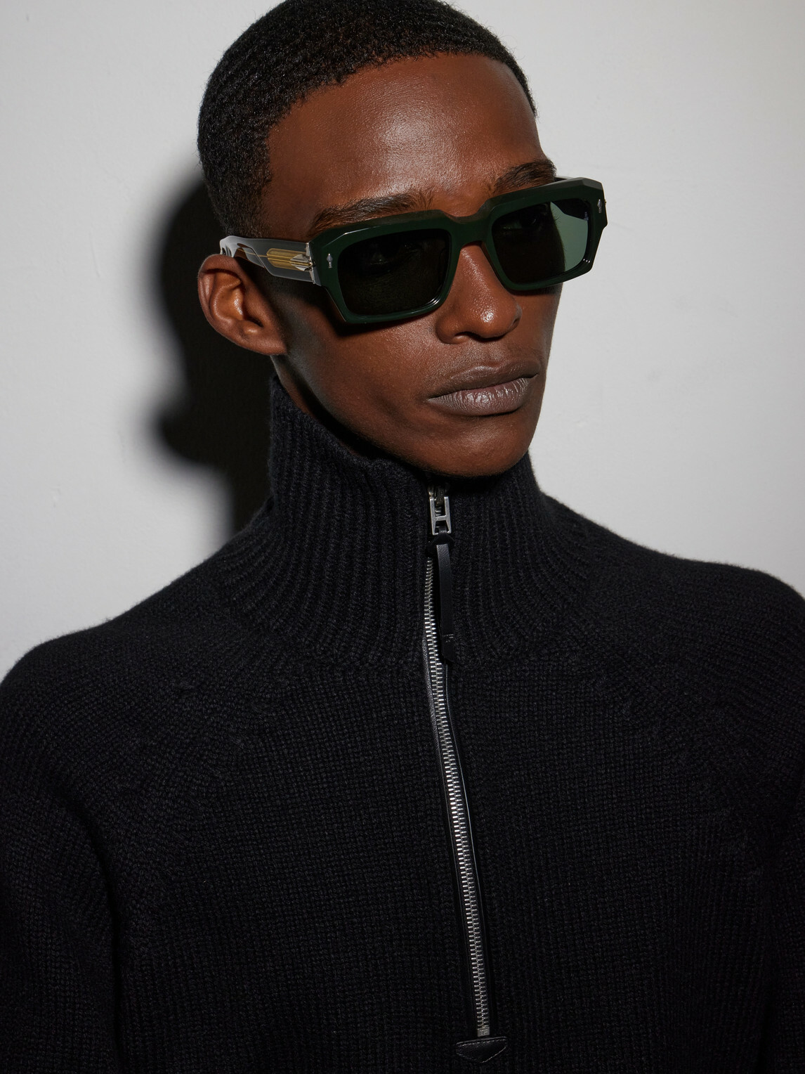 Jacques Marie Mage - Dakota Rectangular-Frame Acetate Sunglasses