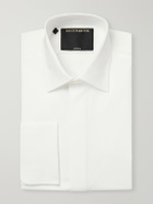 Favourbrook - Marcella Classic-Collar Cotton-Poplin Shirt - White