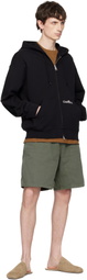Carhartt Work In Progress Black WIP Label Sweat Hoodie