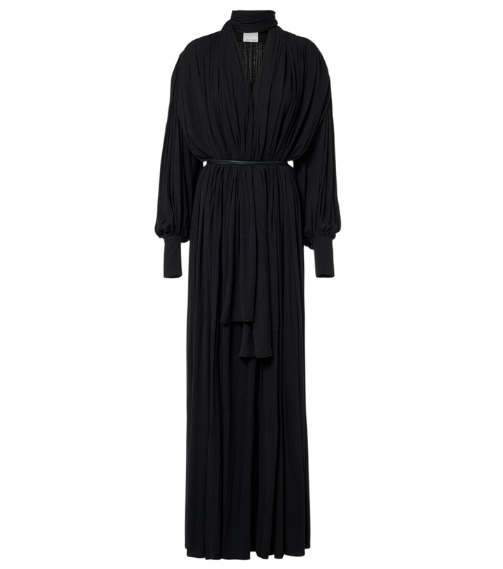 Photo: Calvin Klein Collection Yasmine scarf-detail cotton-blend maxi gown