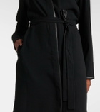 Vince Belted midi dress
