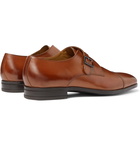 Hugo Boss - Leather Monk-Strap Shoes - Brown