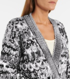 Missoni - Belted alpaca-blend knit cardigan