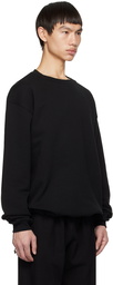 Uniform Bridge Black Drawstring Sweatshirt