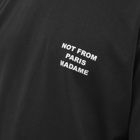 Drole de Monsieur Men's Drôle de Monsieur Not From Paris Madame T-Shirt in Black