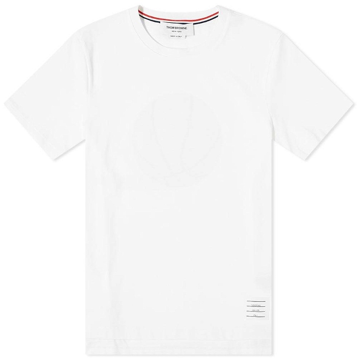 Photo: Thom Browne Relaxed Fit Basketball Icon Tee