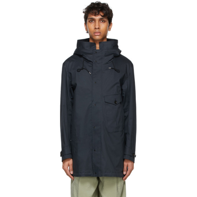 Ten c Navy Cyclone Parka Coat Ten C