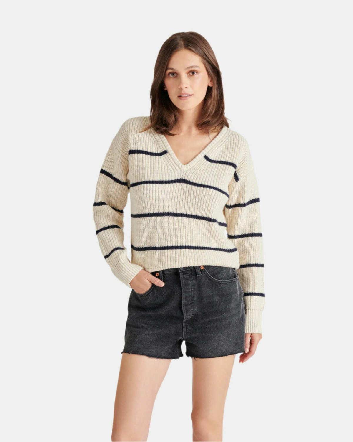 Steve Madden Kaitlyn Sweater in Ivory