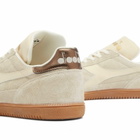 Diadora Gold Indoor Hairy Sneaker in Beige Bleached