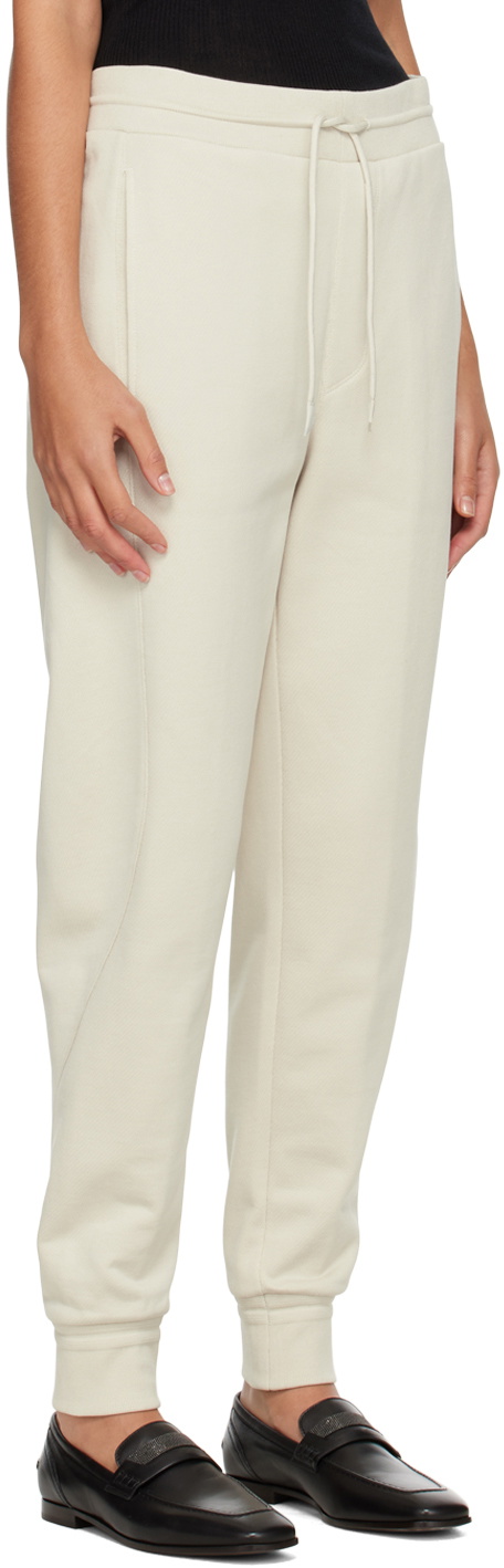 ZEGNA Off-White Drawstring Lounge Pants