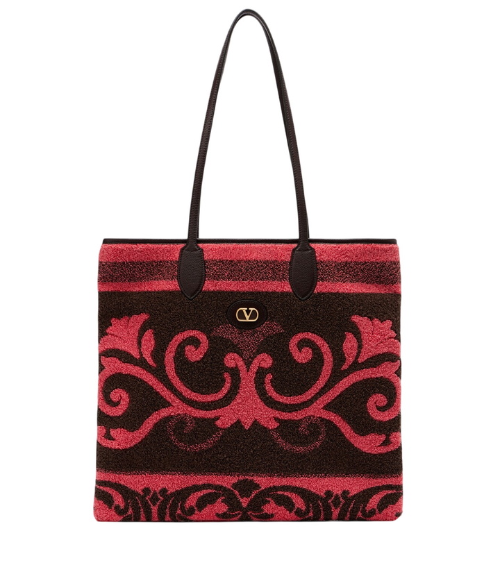 Photo: Valentino Garavani VLogo N/S Medium terry tote bag