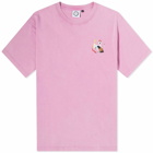 Carne Bollente Men's Middle Edging T-Shirt in Pink