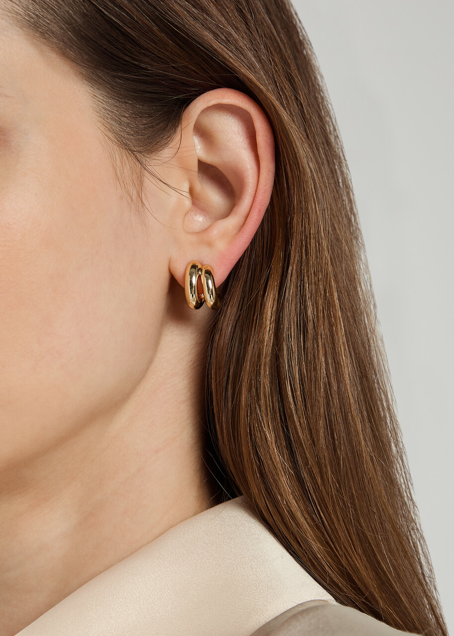 Jenny Bird Mini Florence 14kt Gold-plated Hoop Earrings - One Size