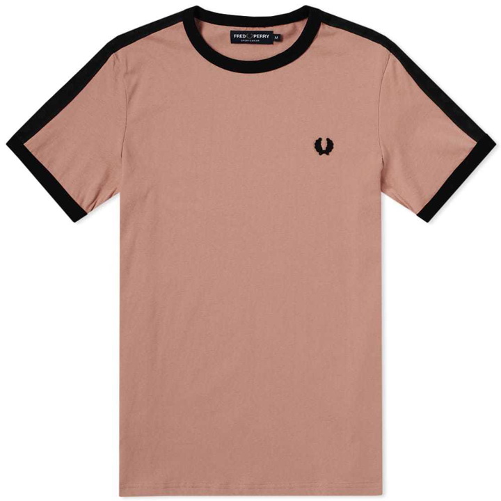 Photo: Fred Perry Tonal Taped Ringer Tee