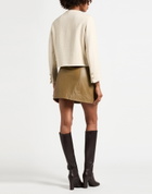 Maje Womens Jacket in Beige