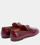 Tod's T Ring leather loafers