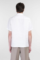 Theory Shirt In White Linen