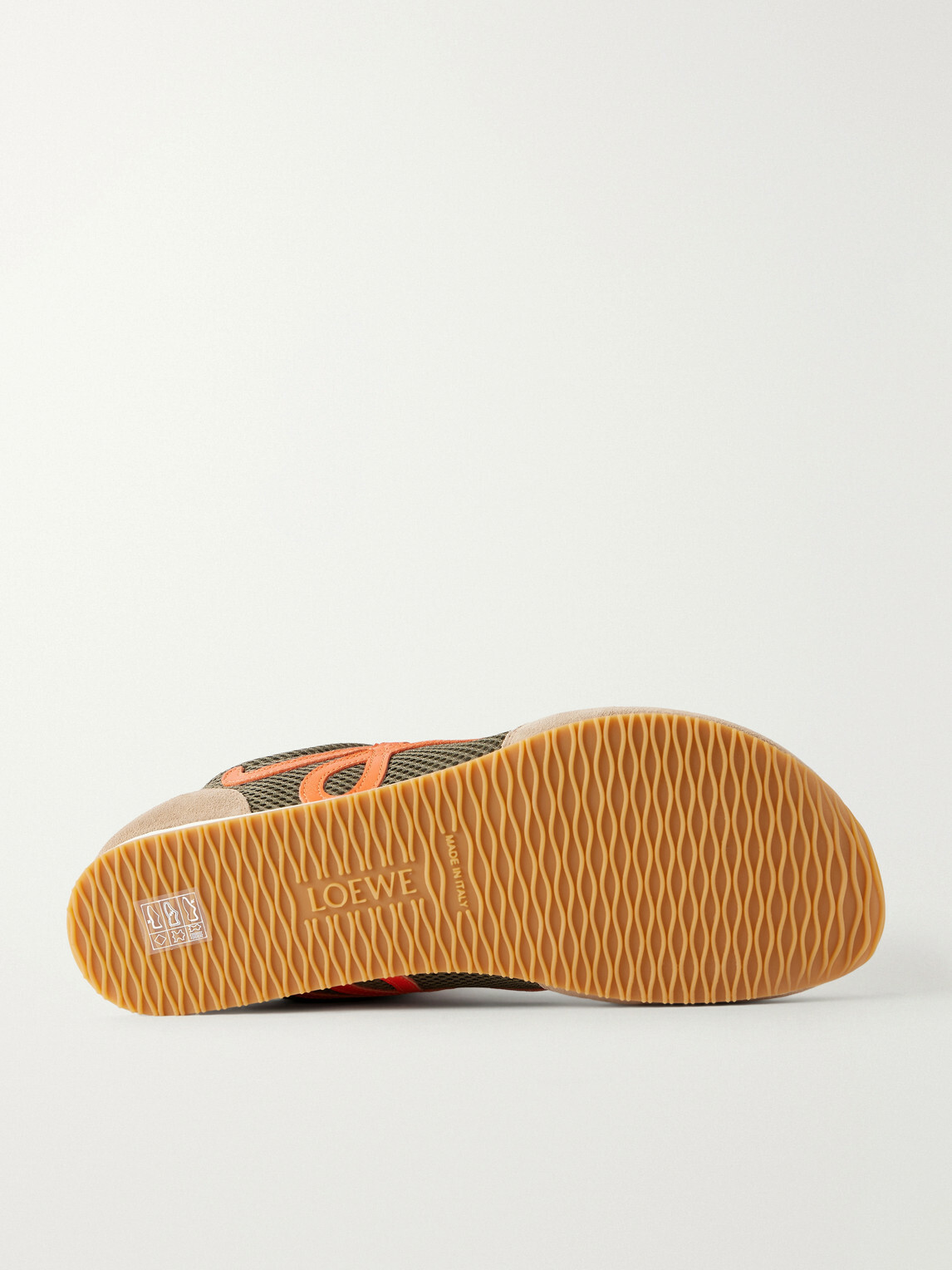 LOEWE - Bellet Runner Mesh Low Top Sneaker - Green