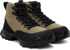 ROA Beige & Black Andreas Boots