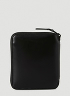 Zip-Around Wallet in Black