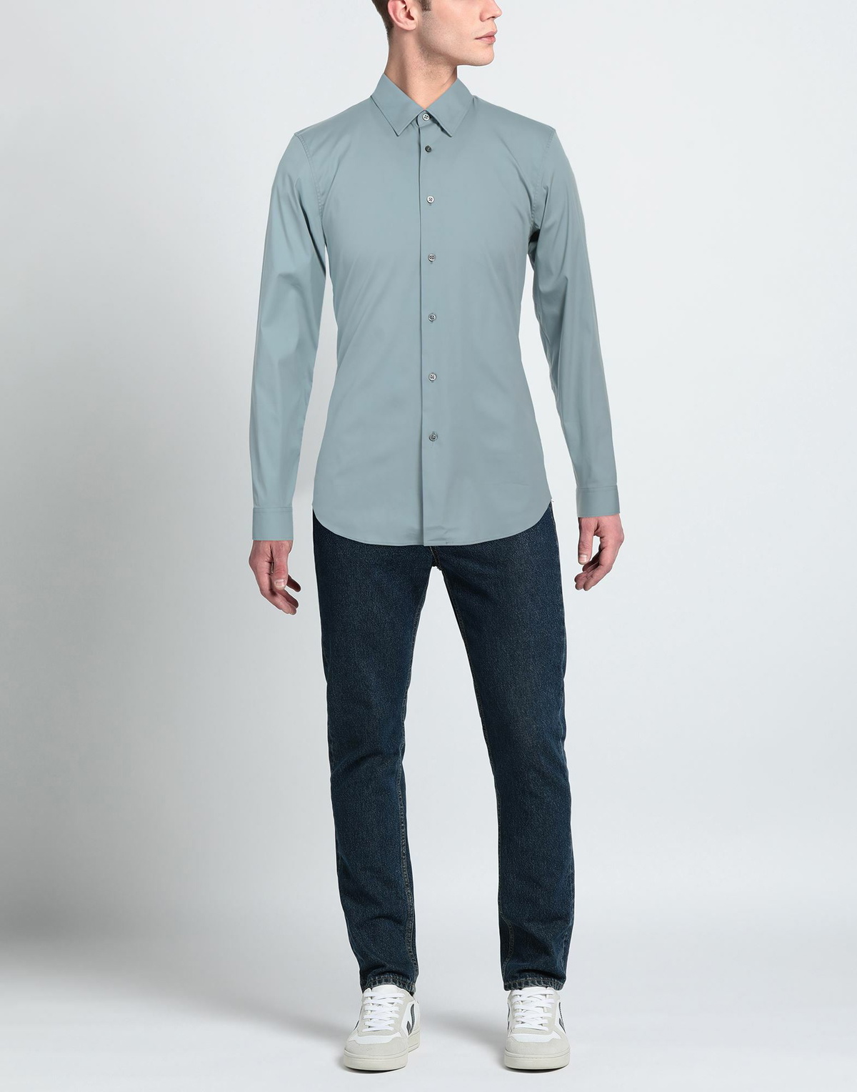 Jil Sander Mens Shirt Sky in Blue