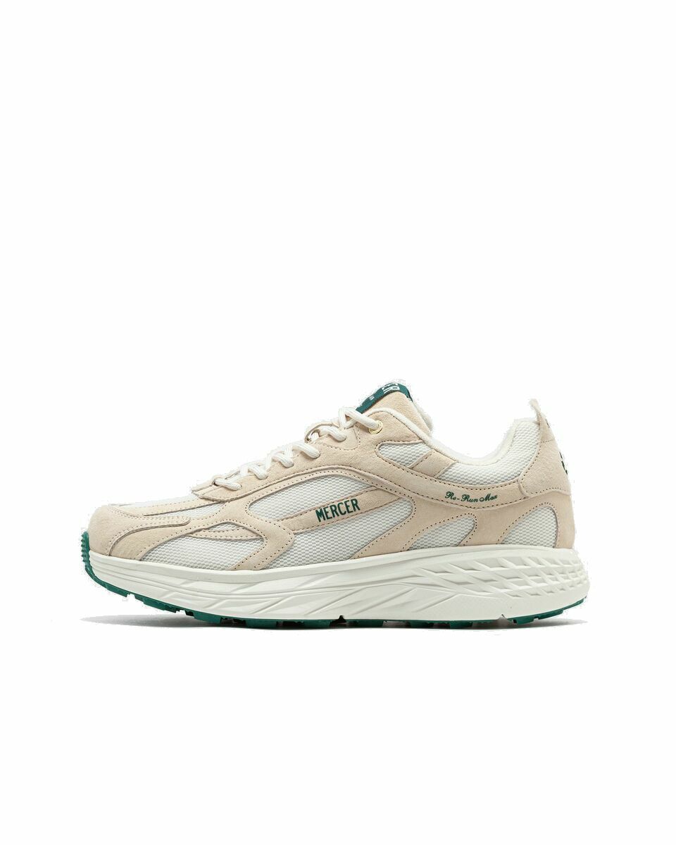 Photo: Mercer The Re Run Max White/Beige - Mens - Lowtop