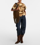 Paris Texas Dakota suede cowboy boots