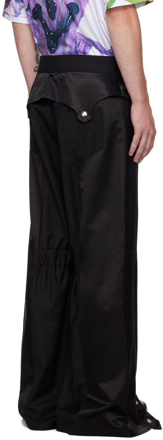 Chopova Lowena Black Slalom Trousers Chopova Lowena