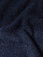 NN07 - Mark 6501 Merino Wool-Blend Hoodie - Blue