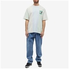 Tommy Jeans Men's Skate Vertical Stripe T-Shirt in Minty