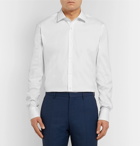Hugo Boss - White Jenno Slim-Fit Cotton-Blend Shirt - Men - White