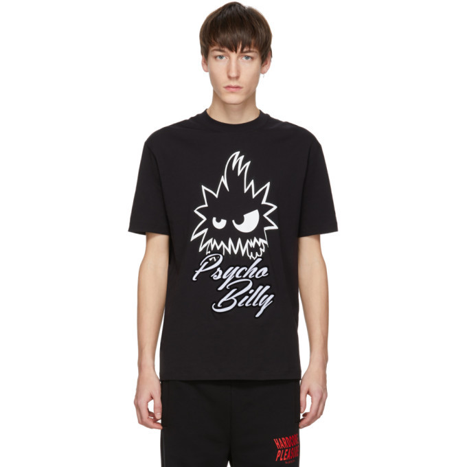 Photo: McQ Alexander McQueen Black Psycho Billy T-Shirt