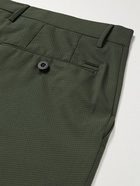 Incotex - Slim-Fit Ripstop Trousers - Green