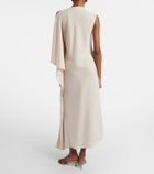 Joseph Aly crêpe maxi dress