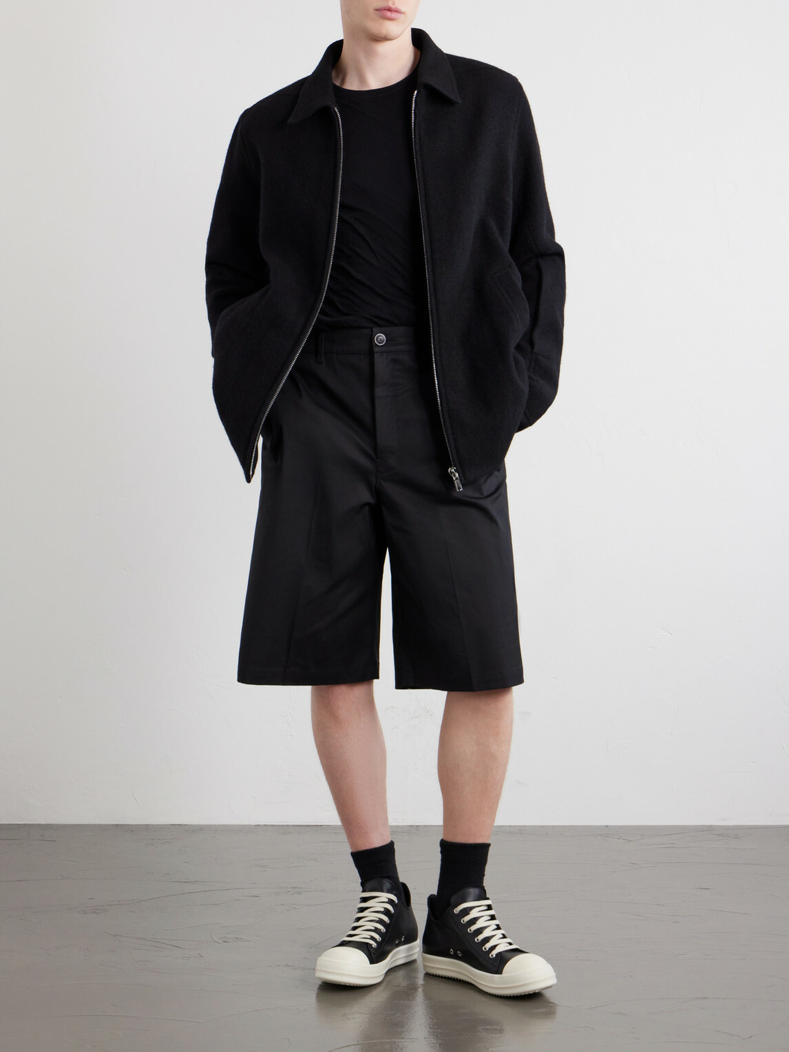 Rick Owens - Double Cotton T-Shirt - Black
