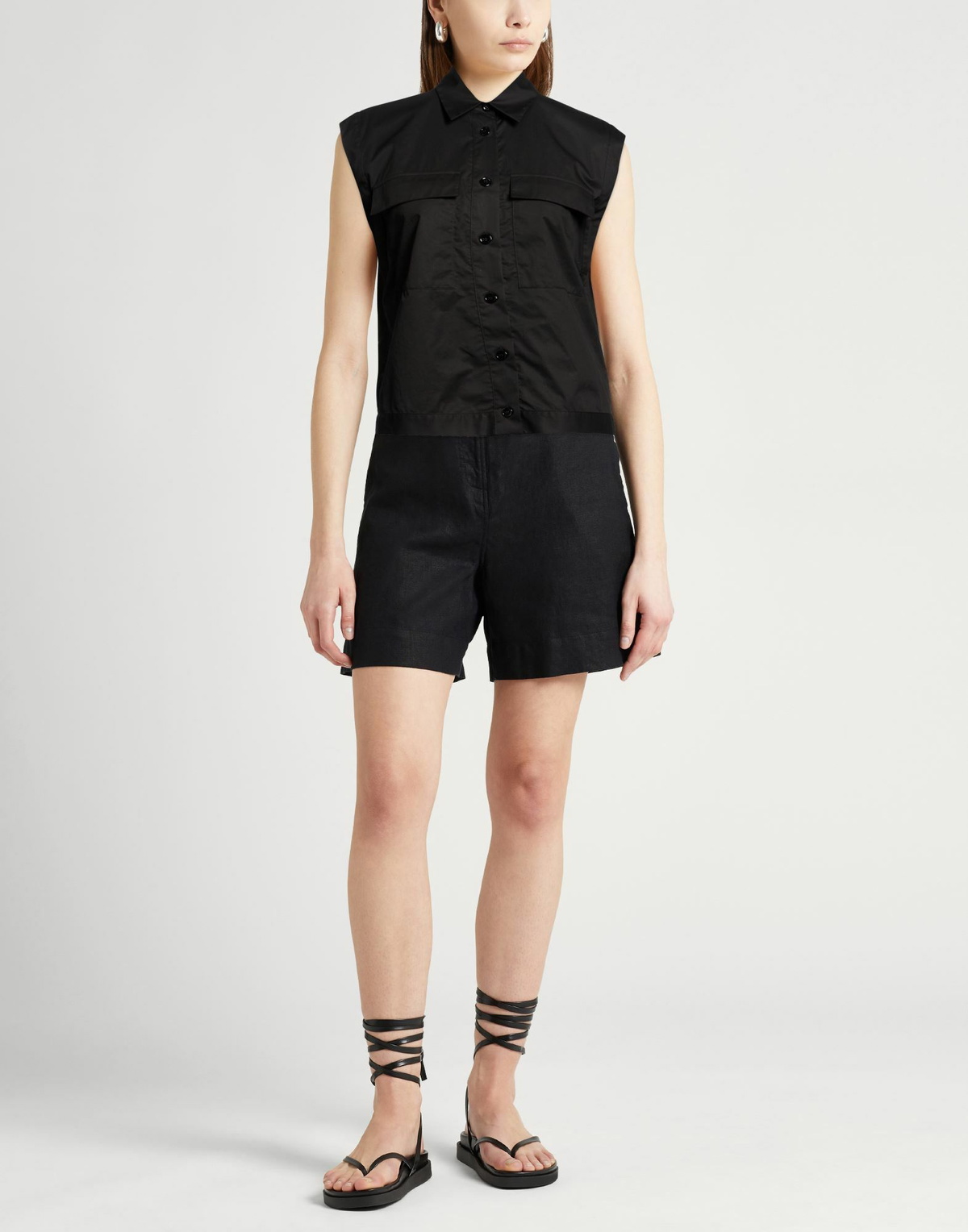 Peserico Womens Shirt in Black