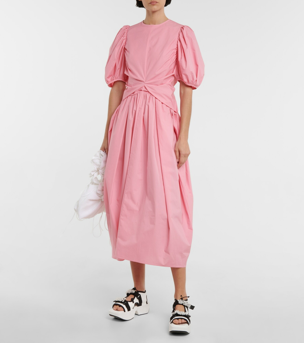 Cecilie Bahnsen - Juniper cotton poplin midi dress