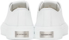 Givenchy White Leather City Sneakers