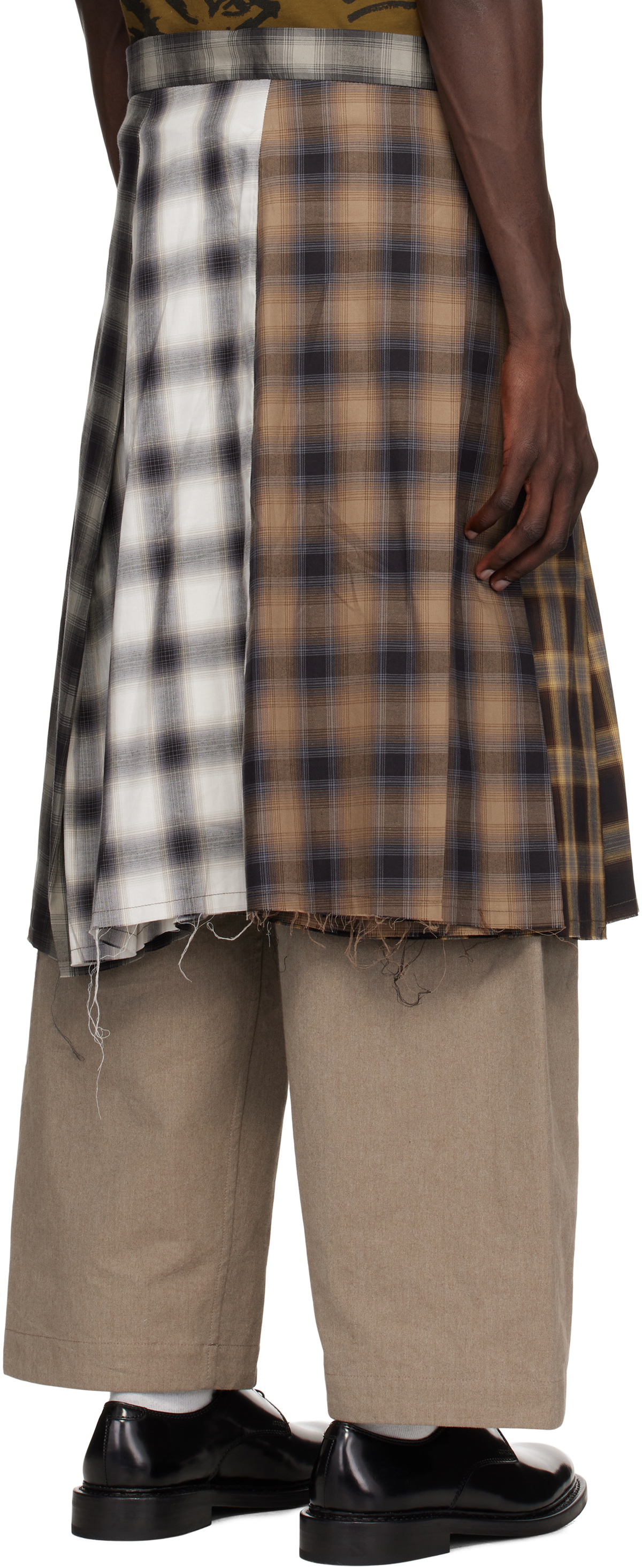 Song for the Mute Black Pleated Shorts