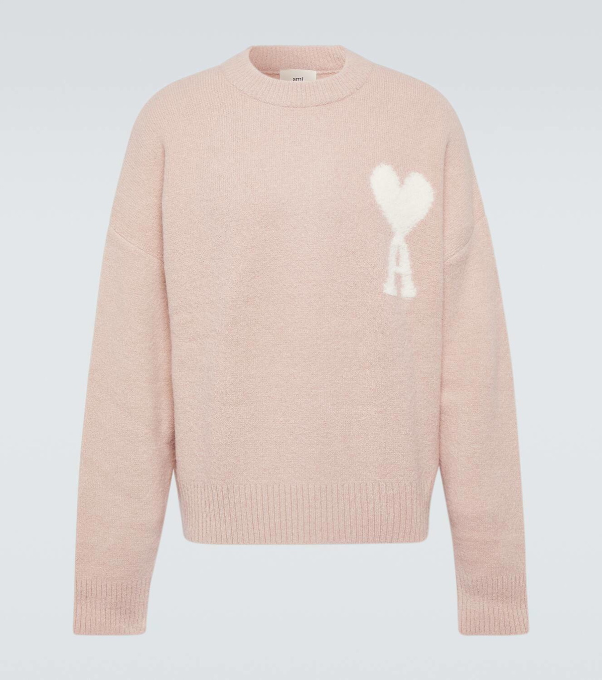 24AW【新品未使用】ami paris AMI DE COEUR アルパカ Ami Paris Ami De Coeur alpaca-blend sweater AMI