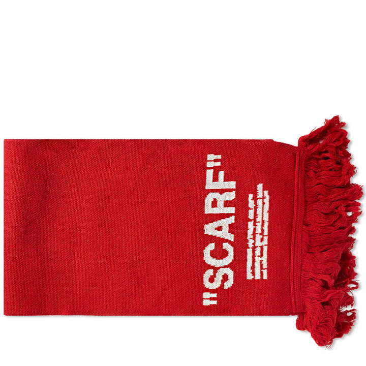 Photo: Off-White Quote Scarf