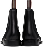 Paul Smith Black Leather Lawson Chelsea Boots
