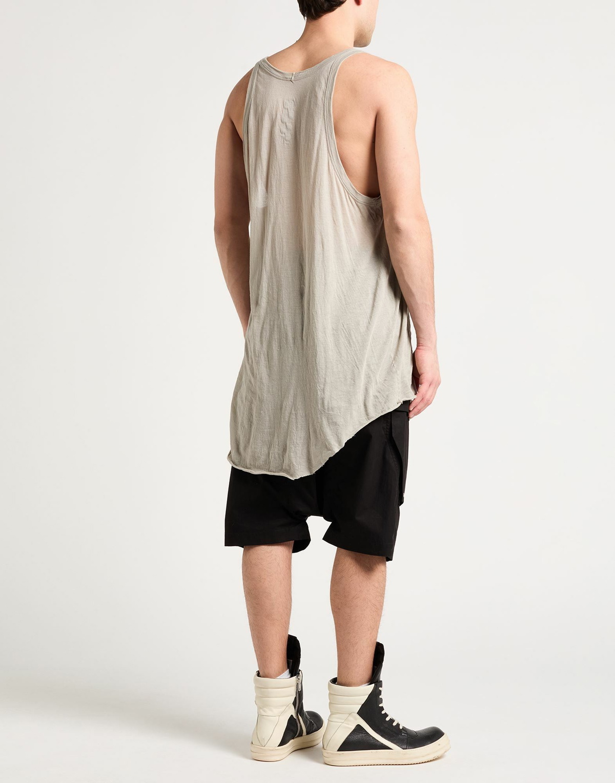 Rick Owens Mens Tank top Light in Grey