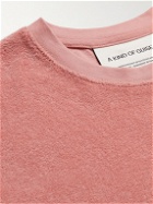 A Kind Of Guise - Veloso Organic Cotton-Terry T-Shirt - Pink