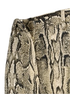 Dries Van Noten Python Print Pants