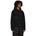 mastermind WORLD Black Denim Hooded Jacket